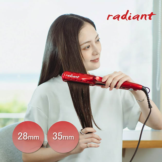 レンタル】ラディアント(radiant)・シルクプロアイロン 28mmのサブスク